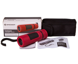 Монокуляр Bresser Topas 10x25 Red - фото 4