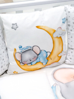 Детское постельное белье BUBO BABY "MILKY DREAMS" для новорожденных 17 предметов