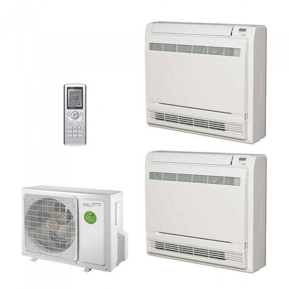 Мульти сплит-система AERONIK консольная на 2 комнаты (25+25 кв.м.)