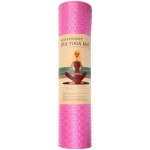 Коврик для йоги 7 мм 61х183 см «Легкость», розовый