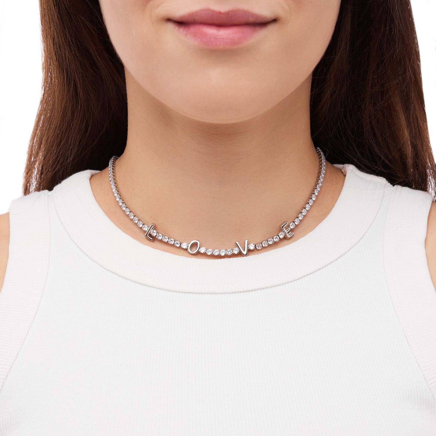 Колье My LOVE Necklace - Silver