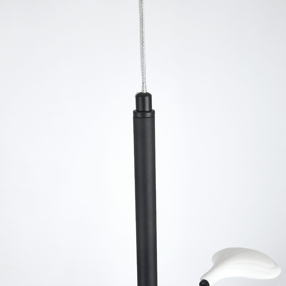 799027 Подвес CERAMO BW 2х6W(led) G9 ЧЕРНЫЙ/БЕЛЫЙ