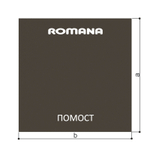 Платформа для рывка гири (помост для спортивного инвентаря) Romana 203.04.01