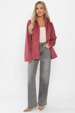 Толстовка из вельвета Нимара (чайная роза) Б14413-25М LT Collection