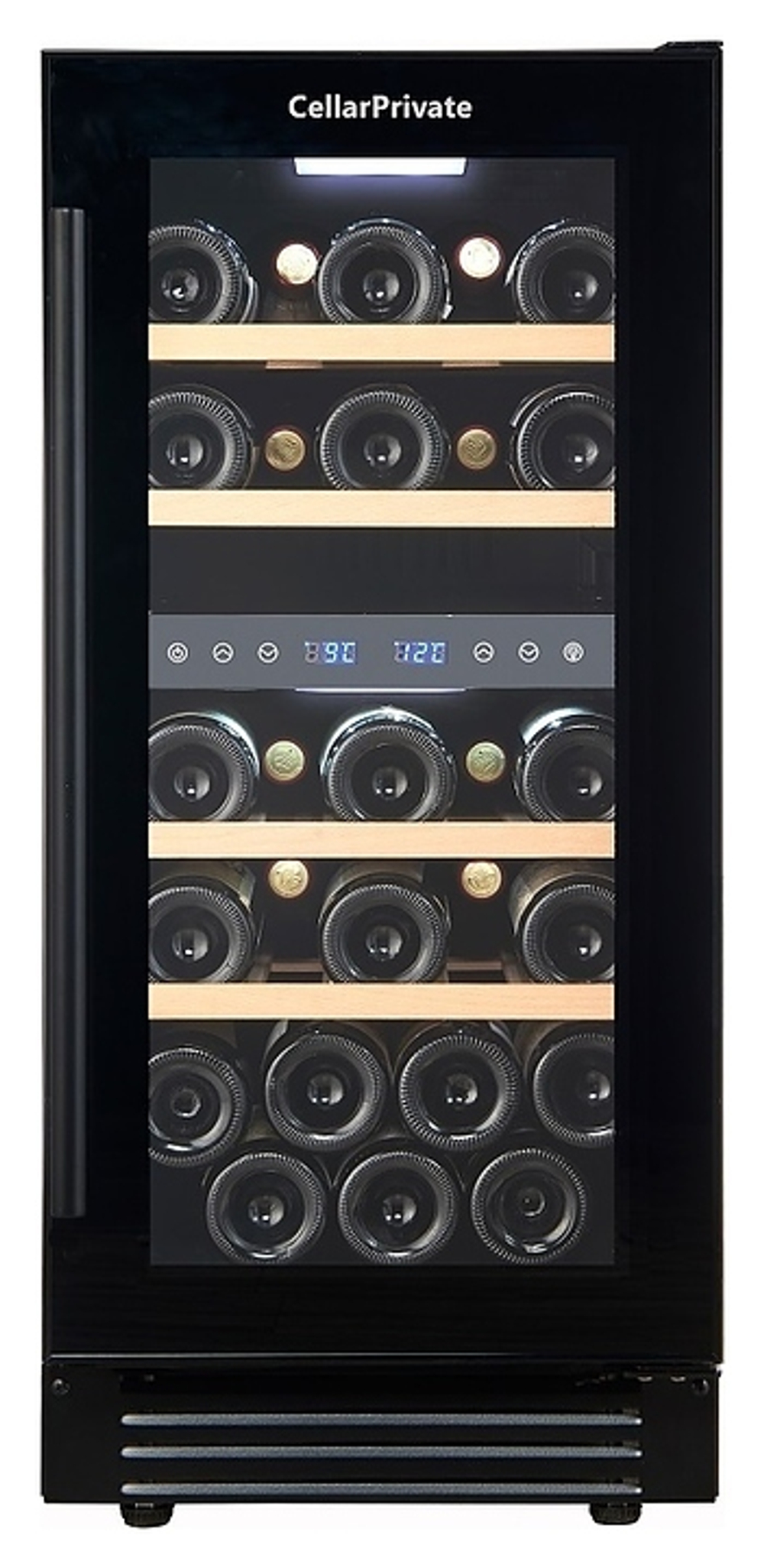 Винный шкаф Cellar Private CP027-2TB черная дверь