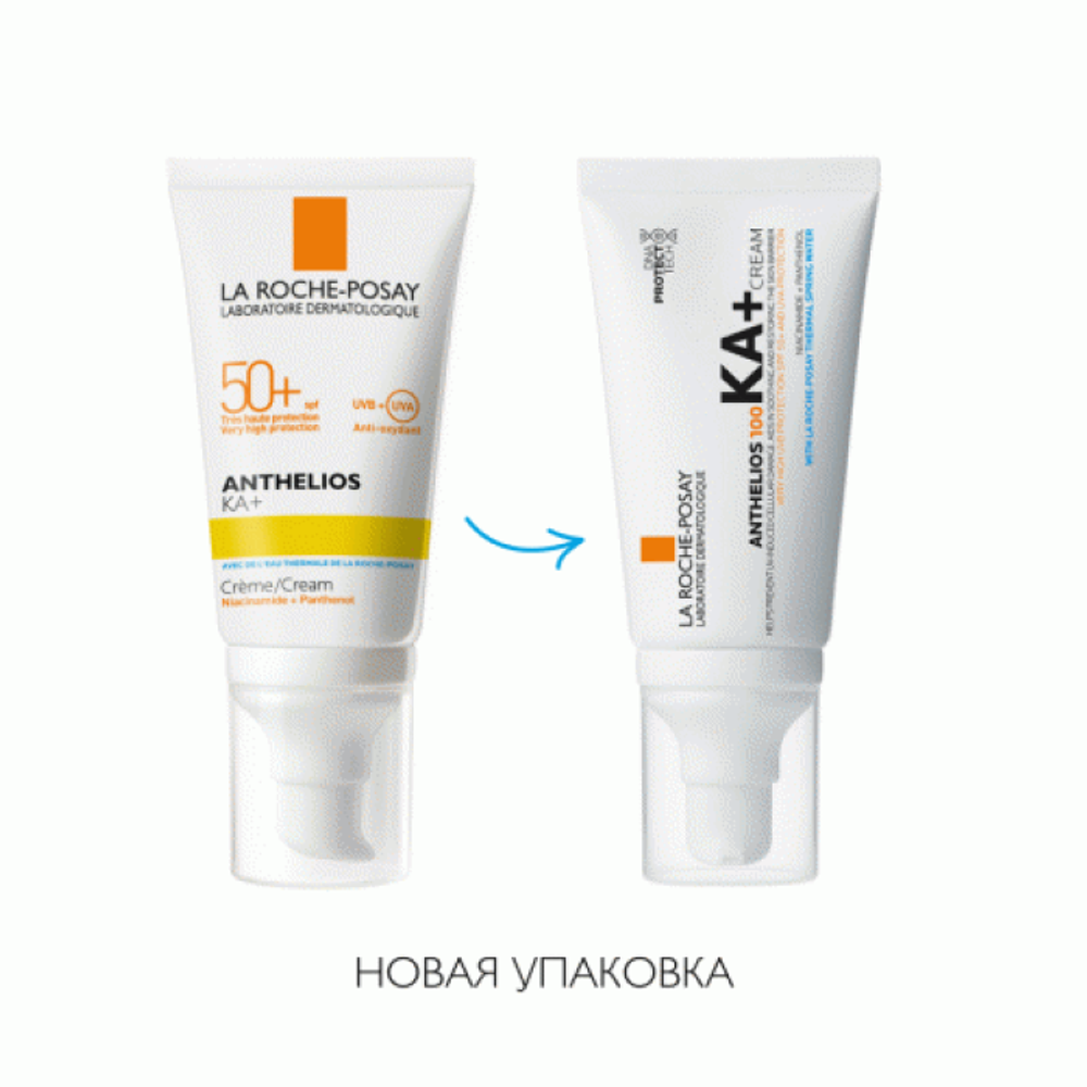 La Roche-Posay Крем для лица 100 KA+ для максимальной защиты кожи SPF50+, 50 мл