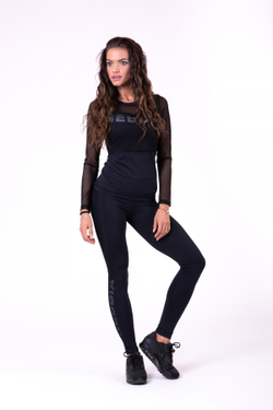 Женские лосины Nebbia Flash-Mesh leggings 663 black