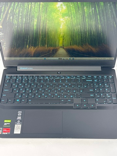 Ноутбук игровой Lenovo IdeaPad Gaming 3 15ARH05 (82EY00BDRU) 15.6"/AMD Ryzen 7 4800H/RAM 16 GB/HDD 1 TB/SSD 256 GB/NVIDIA GeForce GTX 1650 Ti 4GB/1920x1080/IPS 120 Hz/Windows 11/Подсветка кл-ры: LED/черный. Состояние: Уценка/царапины на матрице