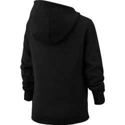 Кофта для девочки теннисная  Nike Sportswear Pullover Hoodie - black/vapor green