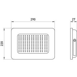Прожектор светодиодный уличный ЭРА LPR-023-0-65K-150 150Вт 6500K IP65 гарантия 2 года