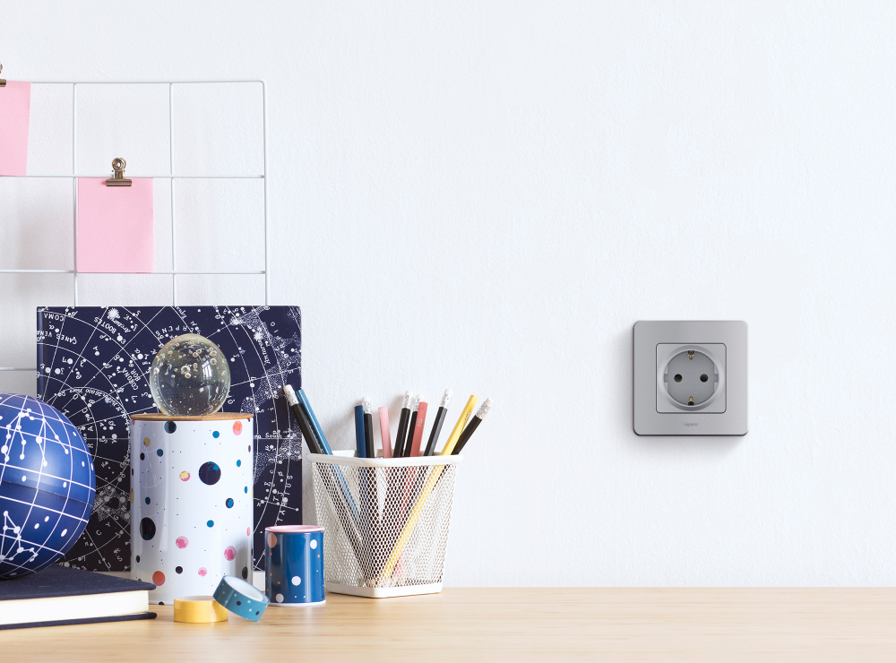 Рамка 1 пост алюминий Inspiria Legrand