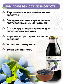 Сок жимолости, 750 мл