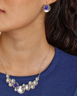 Колье ORI TAO, Jimili, с лазуритом, OT24.2-15-31830 (серебристый)