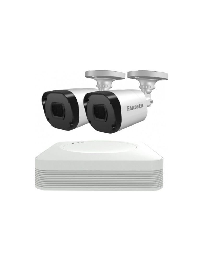 Falcon Eye FE-104MHD KIT Light SMART Комплект видеонаблюдения 4-х канальный гибридный ((AHD,TVI,CVI,IP,CVBS) регистратор; Видеовыходы: VGA;HDMI; Видеовходы: 4xBNC)
