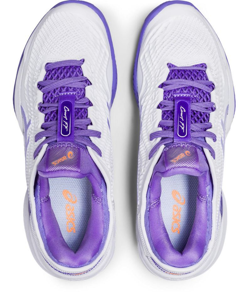 Женские Кроссовки теннисные Asics Court FF 3 Clay - белый
