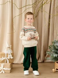 Джемпер хлопковый "Уютный вечер" 0+