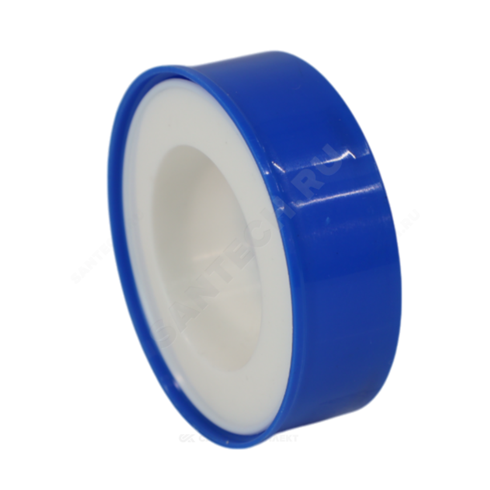 Лента ФУМ PTFE 12ммх0,075ммх10м катушка среда: вода SantechSystems