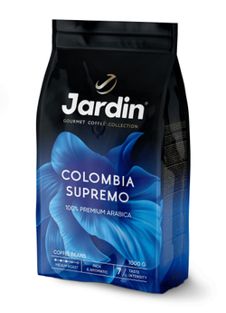 Кофе в зернах Jardin Colombia Supremo, 1 кг (Жардин)