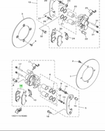Колодки тормозные Viking задние левые