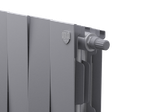 Радиатор Royal Thermo PianoForte 200 /Silver Satin - 18 секц. VDR