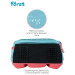 Ранец Först F-Top "Orange cat" 36*28*15 см, 2 отделения, 2 кармана, анатомическая спинка