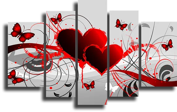 Модульная картина "Любовь"