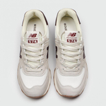 кроссовки New Balance 574 Beige White Wmns