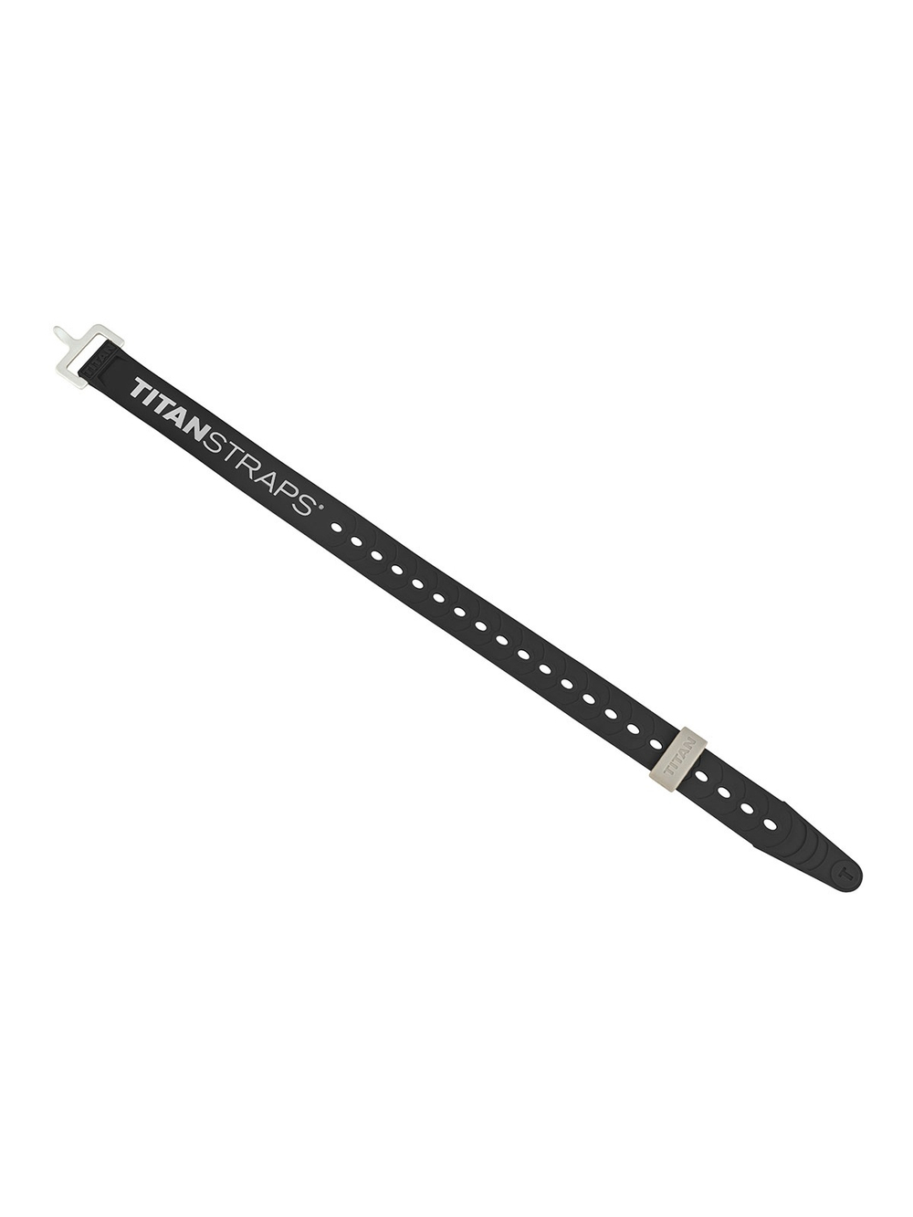 Ремень крепёжный TitanStraps Super Straps черный L = 46 см (Dmax = 12,7 см, Dmin = 3,2 см)