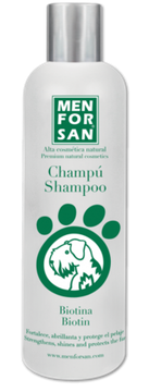 Men For San шампунь для собак "С биотином" 300 мл