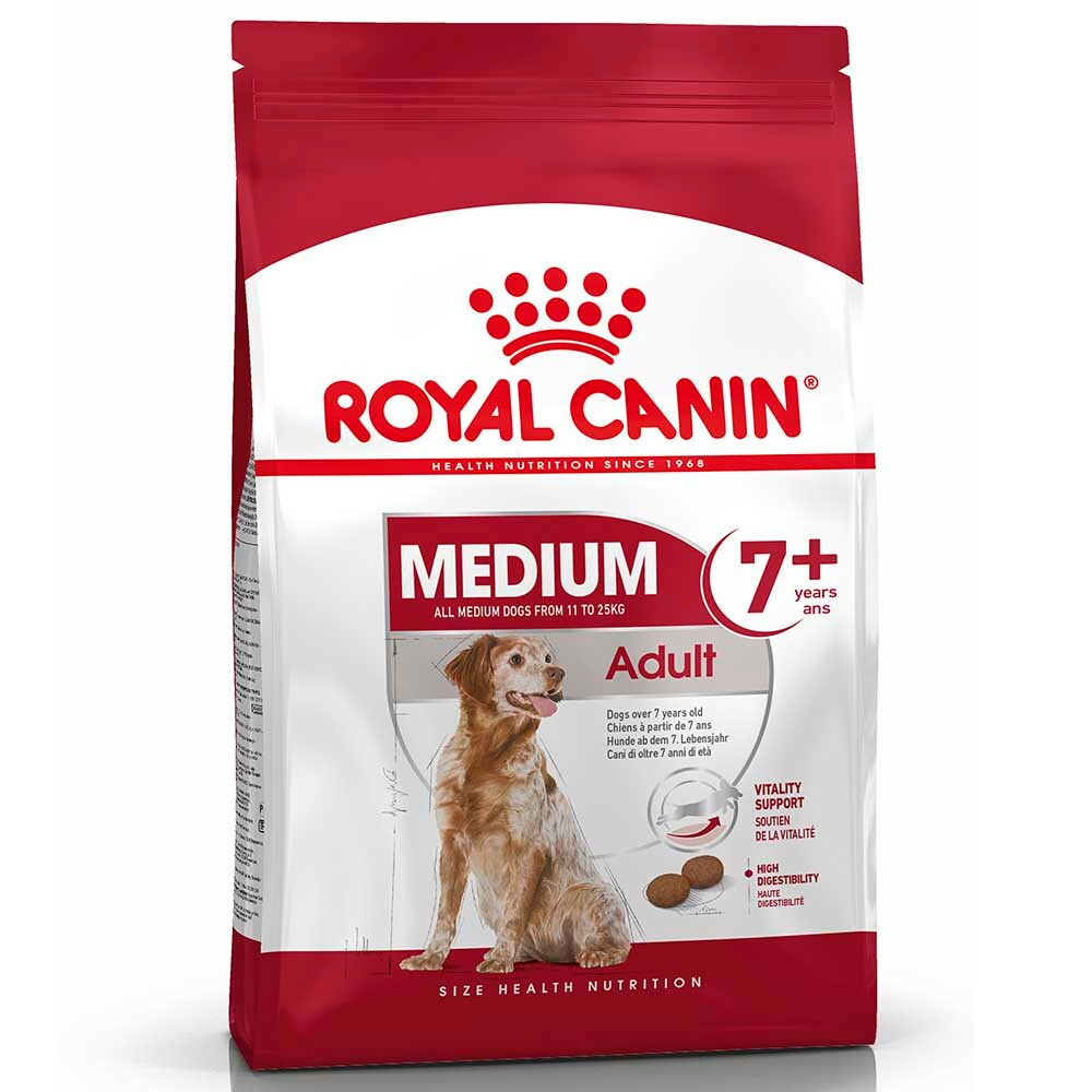 Royal Canin Medium Adult 7+ - корм для собак средних пород от 7 до 10 лет