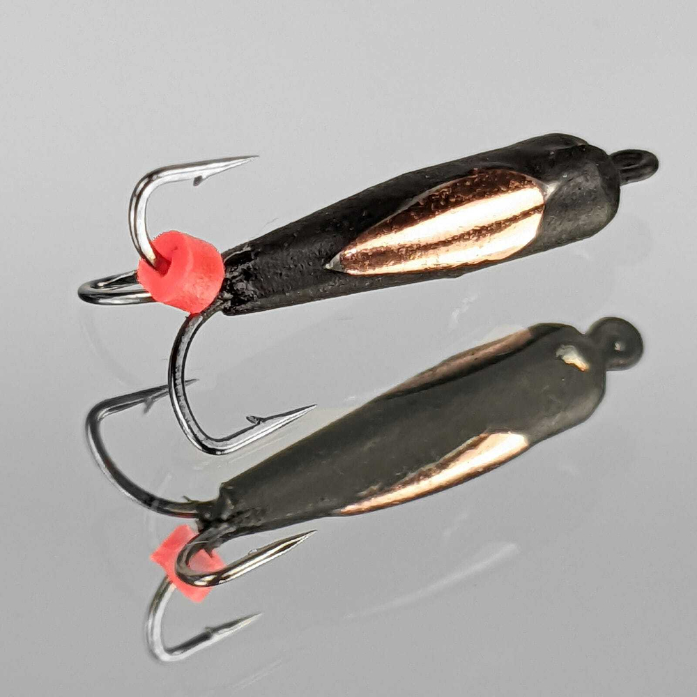 Мормышка Владимирская 525 "Чертик удлиненный с ушком", 3мм, 1.15гр (10шт/уп)