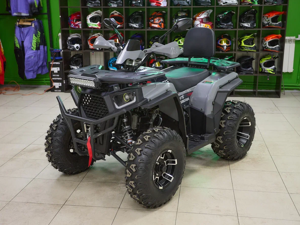 Квадроцикл White Siberia Bars 200CC Pro (Серый)