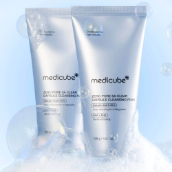 Medicube Zero Pore Sa Clear Capsule Cleansing Foam пенка капсульная для очищения пор