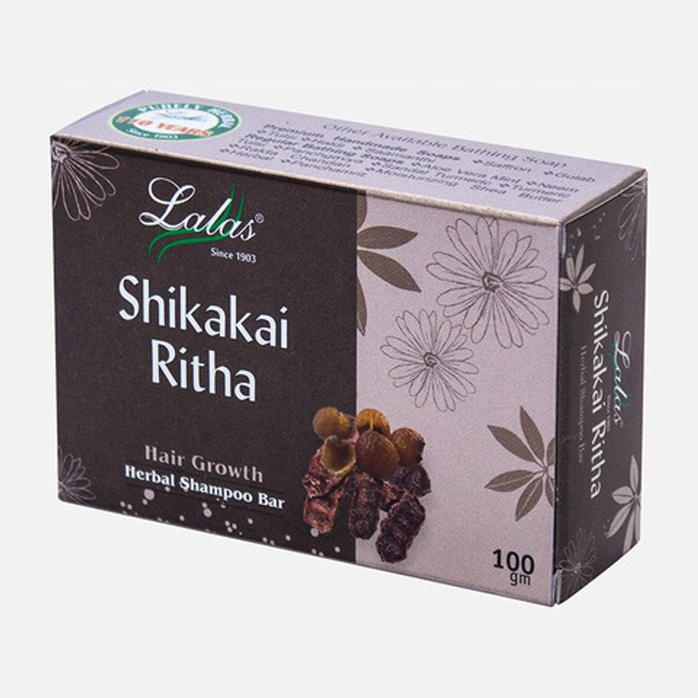 Мыло Lalas Shikakai Ritha, Шикакай Ритха, 100 гр