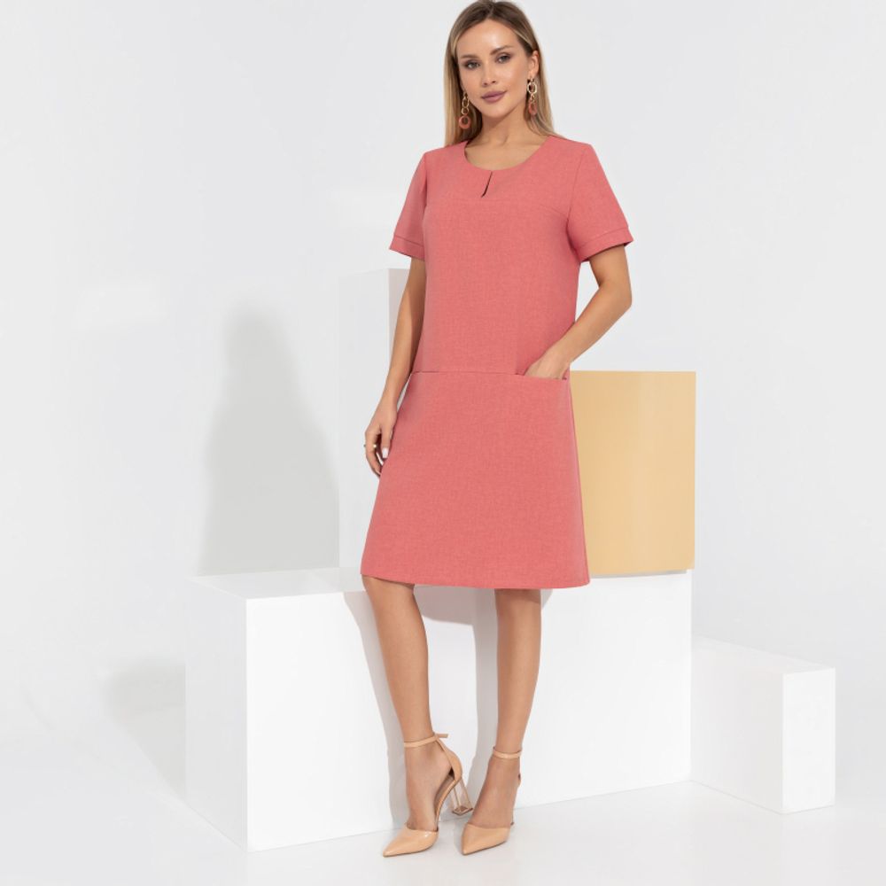 Платье Увидеть главное (orange rose) Charutti (Акция)