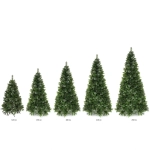 Елка «Праздничная» 210 см, ПВХ+леска (1315 веток)