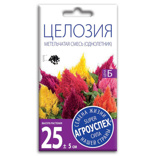 СЕМЕНА ЦЕЛОЗИЯ МЕТЕЛЬЧАТАЯ,  АГРОУСПЕХ 0,2Г