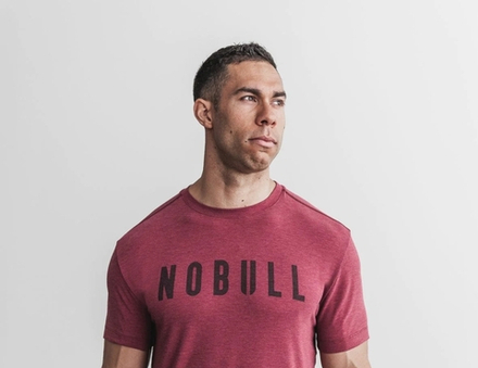 Футболка NOBULL винная