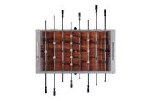 Игровой стол - футбол "Japandi" серо-коричневый