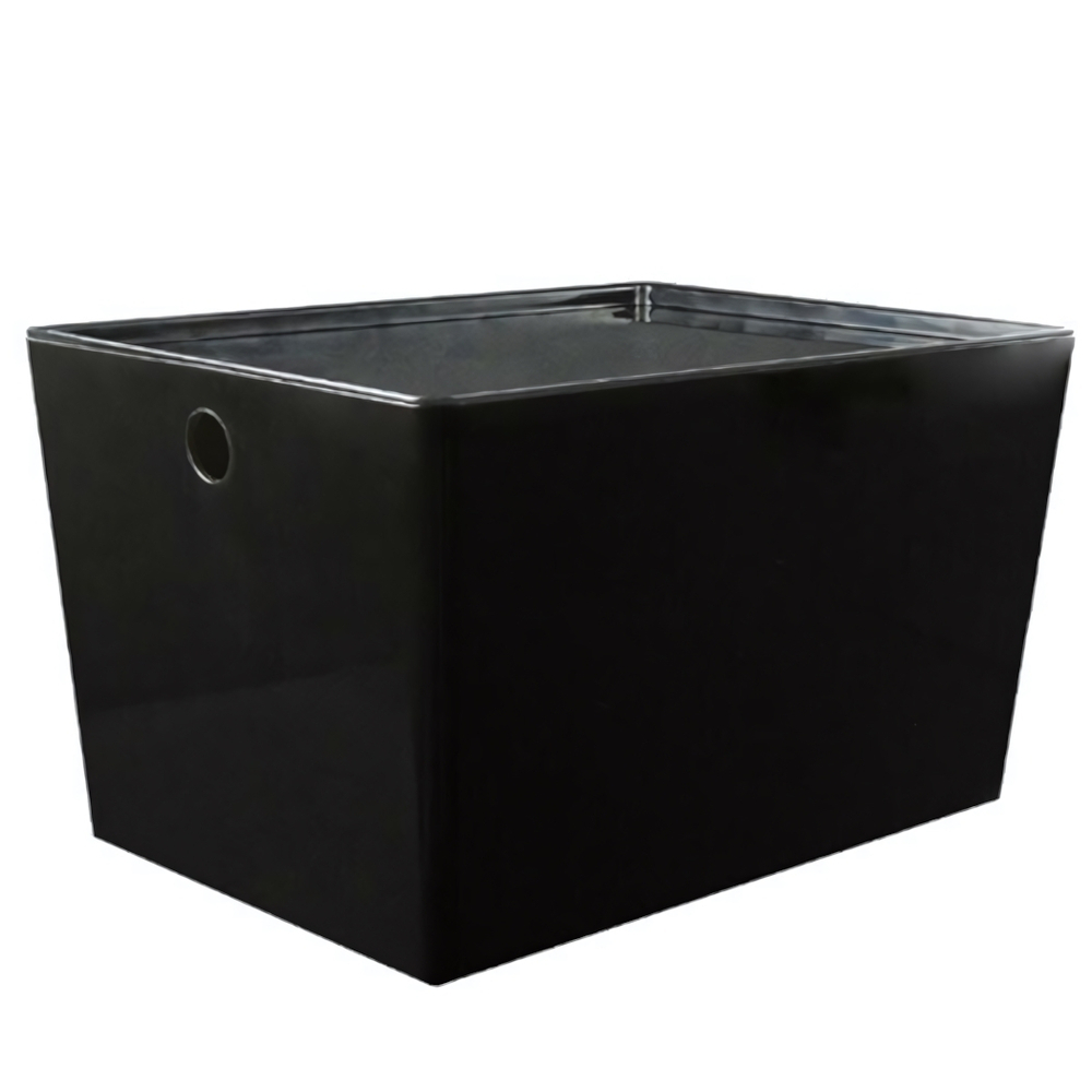 Контейнер VERSA XL, 16 л. с крышкой, цвет прозрачный черный