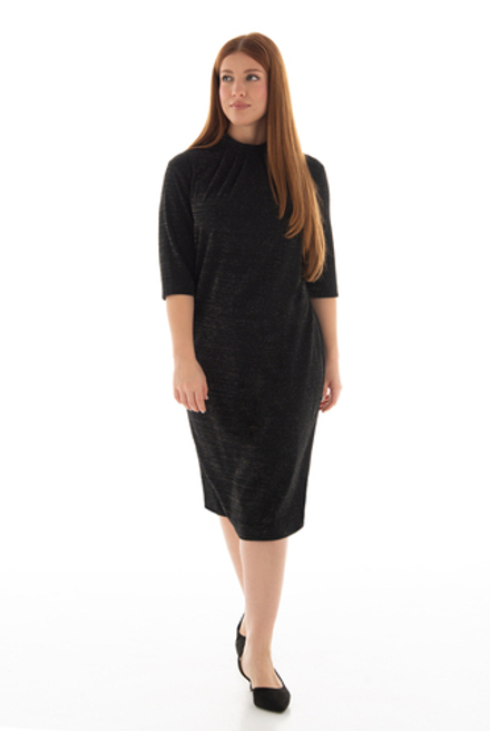 Платье женское 4702Аа, черный блеск #132ЧБ054702Аа