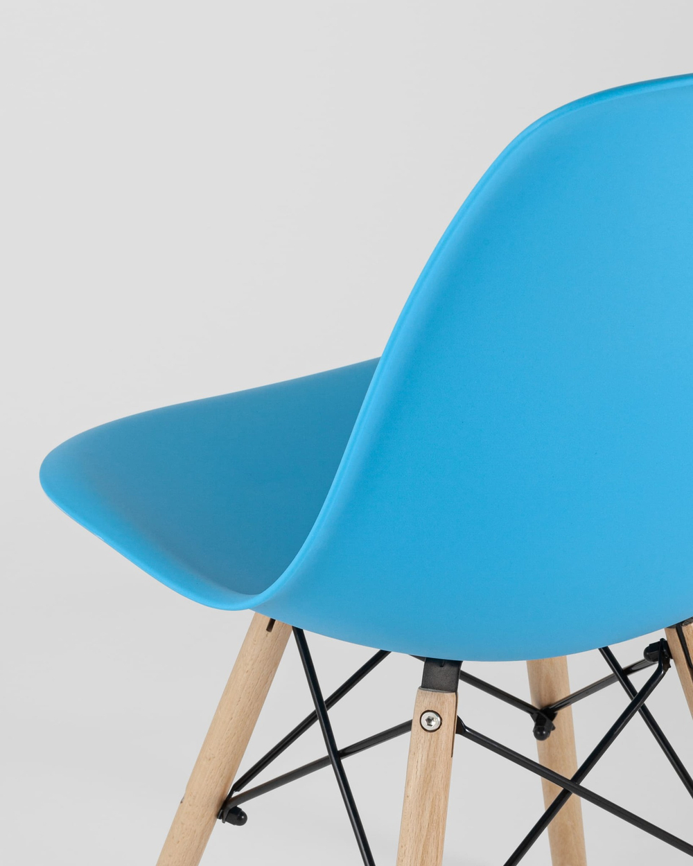 Стул Eames Style DSW бирюзовый x4 (разборный каркас)