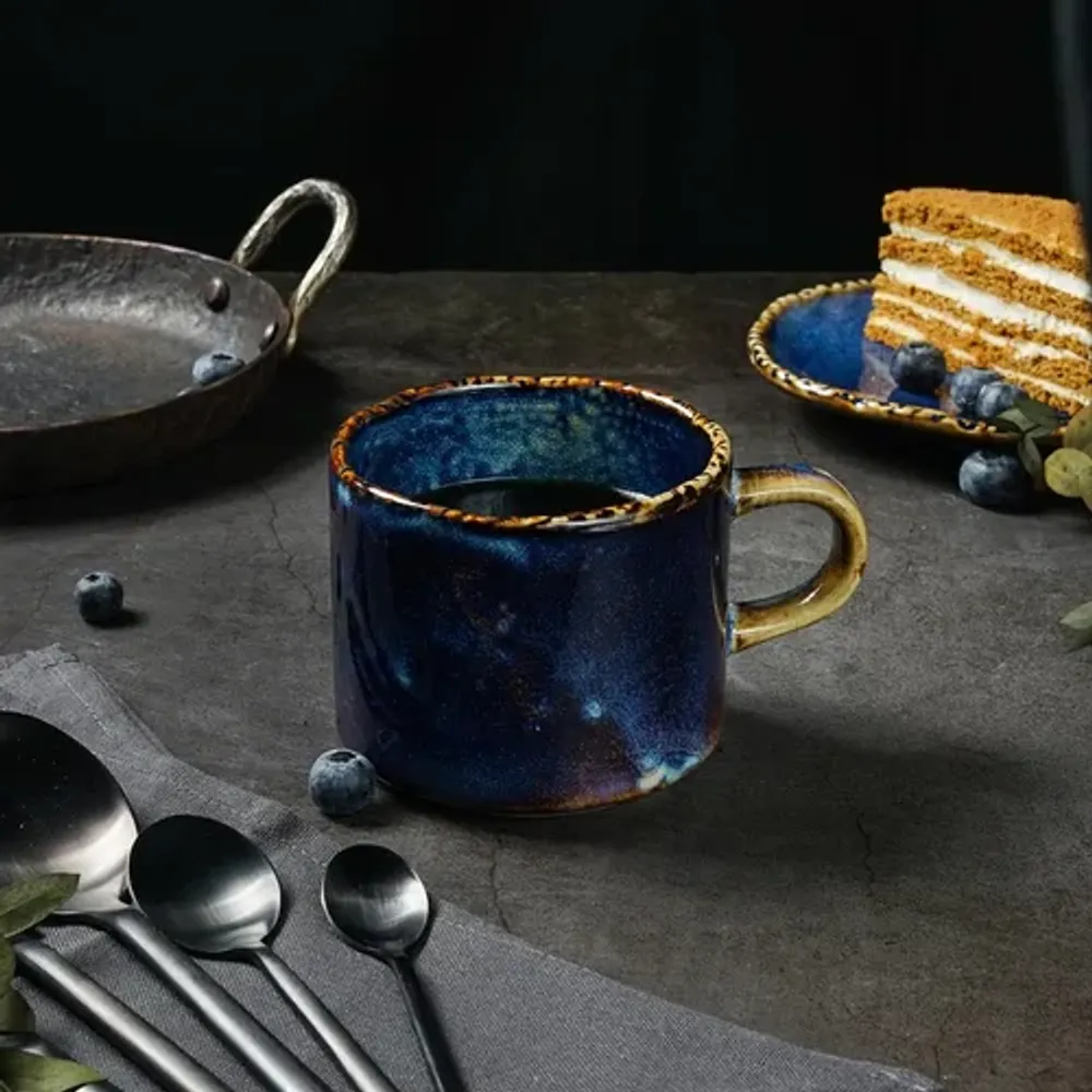 Кружка 355 мл d 9,1 см h7,9 см Aqua Blue P.L. Proff Cuisine [6]