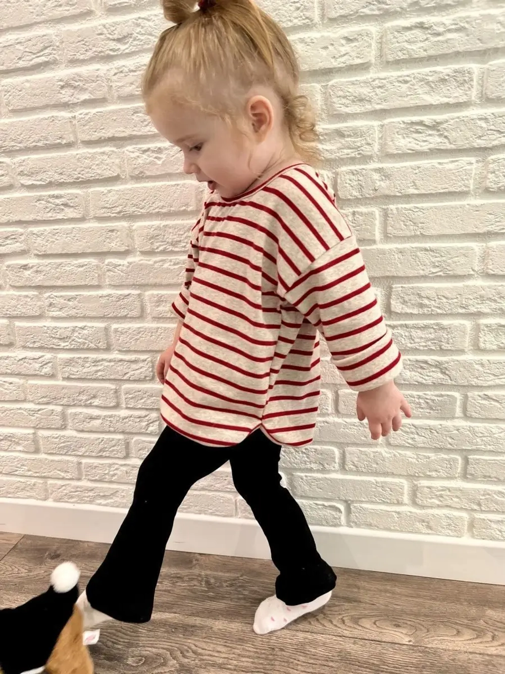 Лонгслив в полоску