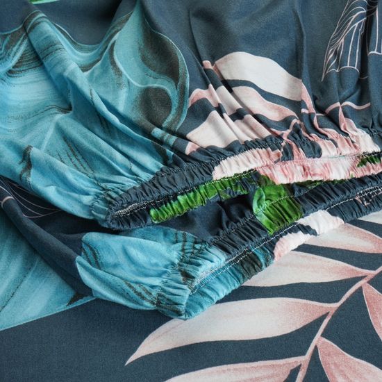 КПБ  Мира , 1.5 спальный, 70х70, простыня 120х200х30. DOMTEKC