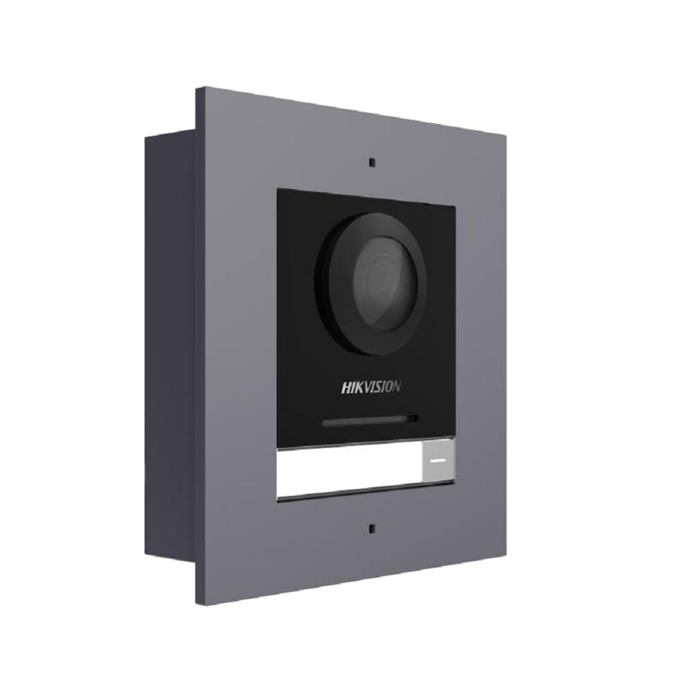 IP вызывная панель DS-KD8003-IME1(B)/Flush (врезная)
