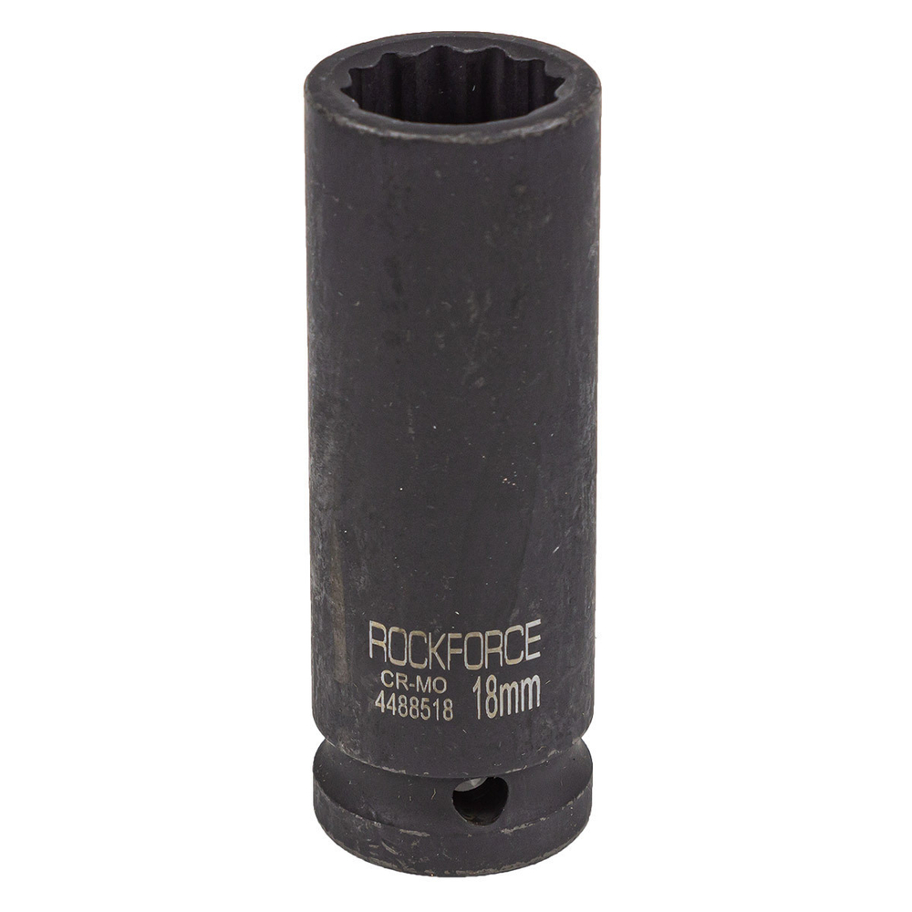 Головка ударная глубокая 18мм (12гр.), 1/2'' RockForce RF-4488518