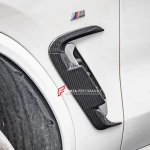 Карбоновые накладки на передние крылья жабры для BMW X3 G01 Рестайлинг 2022-2024 / X4 G02 Рестайлинг 2022+ / iX3 G08 Рестайлинг 2022+ БМВ