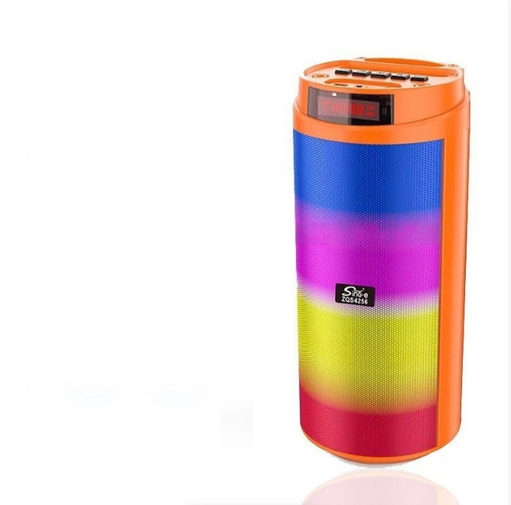 Колонка BT Speaker ZQS-4256 Sing-e 30W/Luz LED караоке