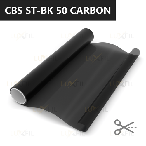 Пленка тонировочная CBS-ST-BK 50 Carbon LUXFIL, на отрез (ширина рулона 1,524 м.)